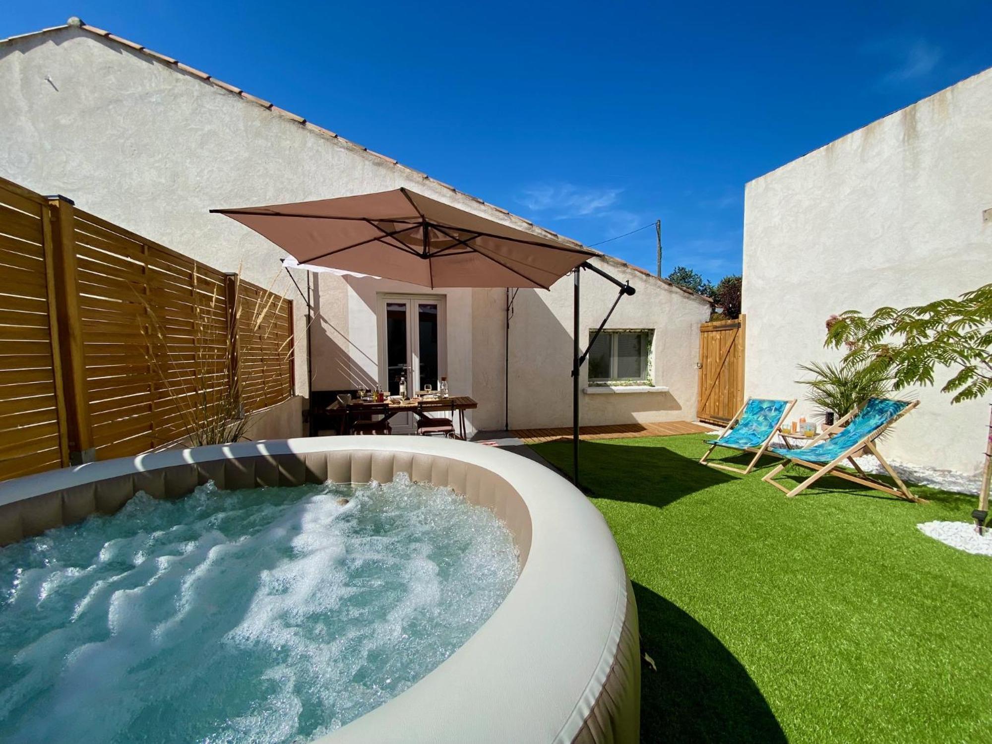 Tiny Harmony - Confortable Avec Jardin Et Jacuzzi Prives Pres D'aix En Provence Apartamento *